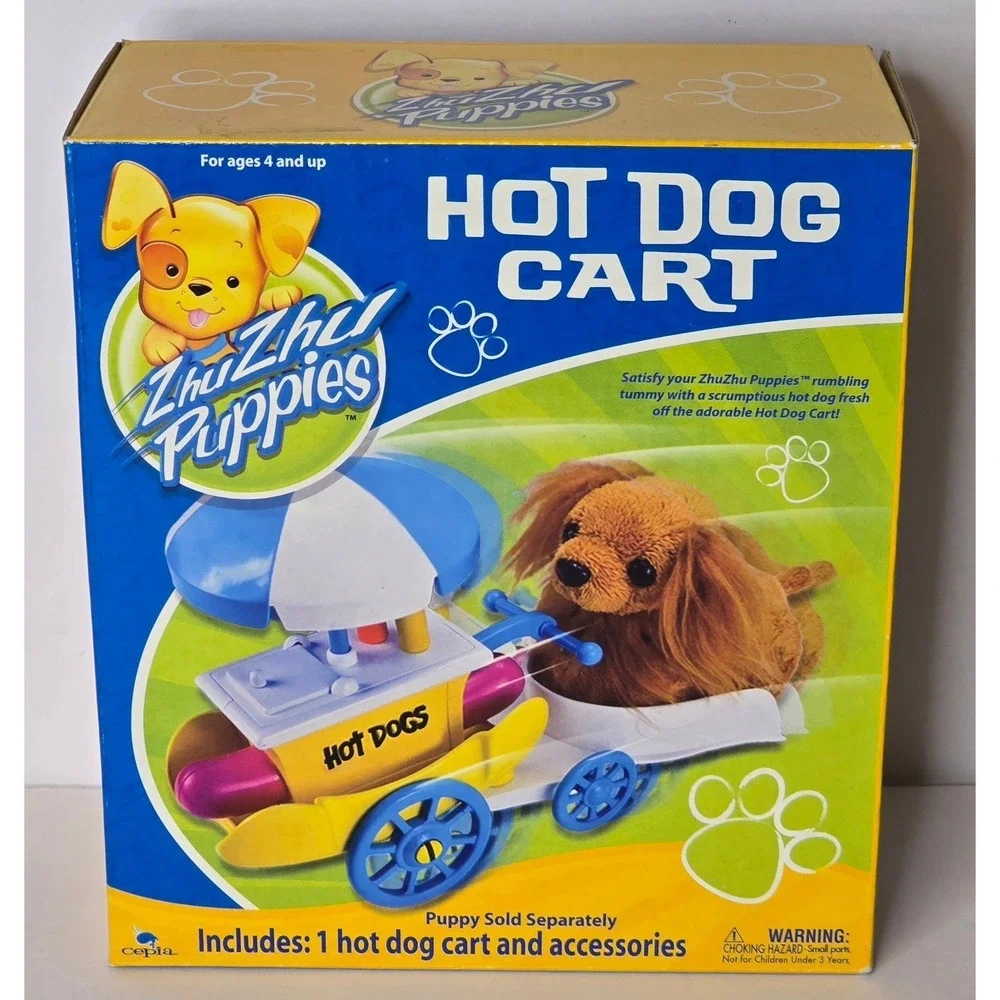 ZHU ZHU BABIES HOTDOG CART